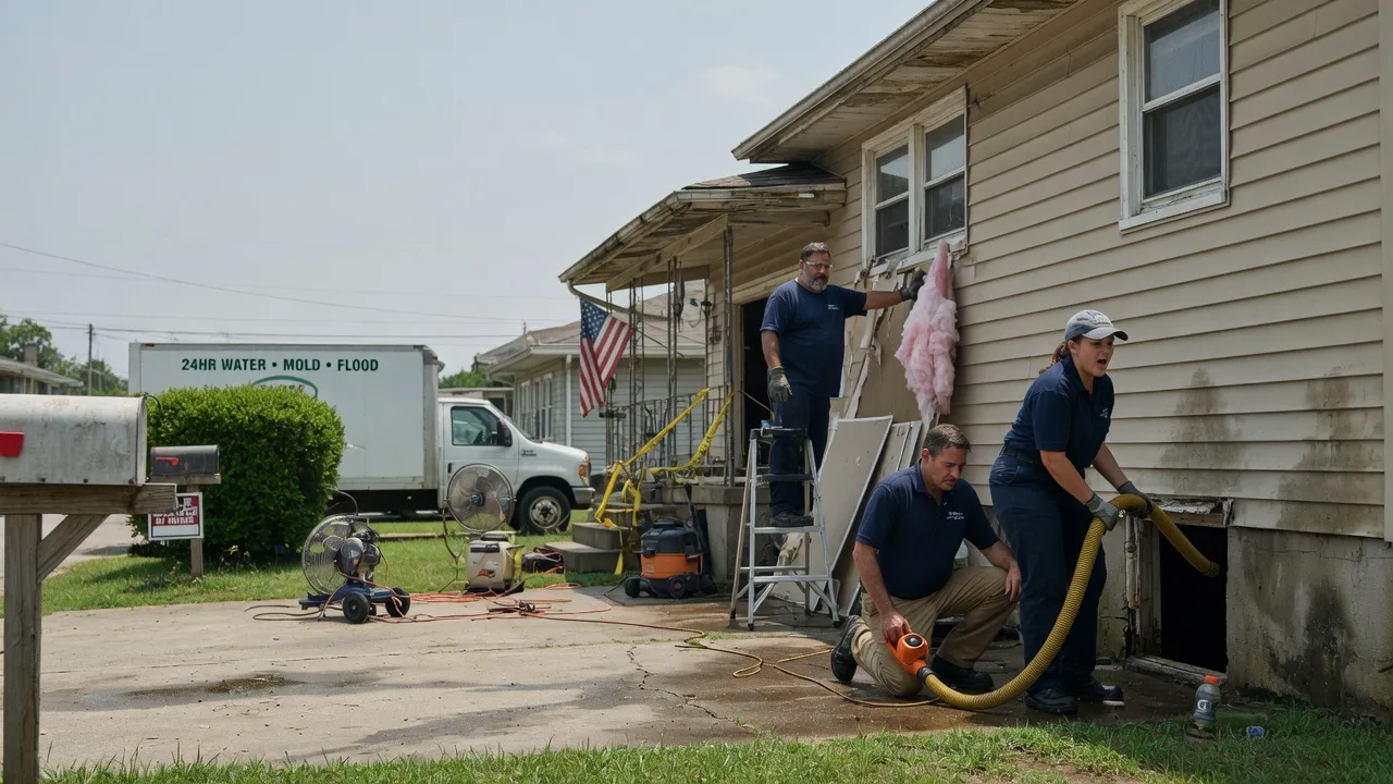 Water Damage Repair in Portland, PA near me